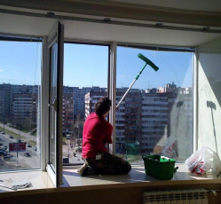 Мытье окон в однокомнатной квартире Нижняя Мактама